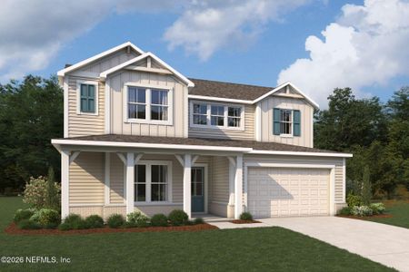 New construction Single-Family house 100 Saddlebunch Ct, St. Johns, FL 32259 plan Wren - image