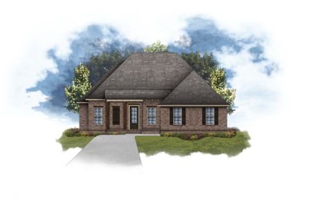 New construction Single-Family house 28 N Saint Claire Ln, Freeport, FL 32439 plan Heathrow II A - image