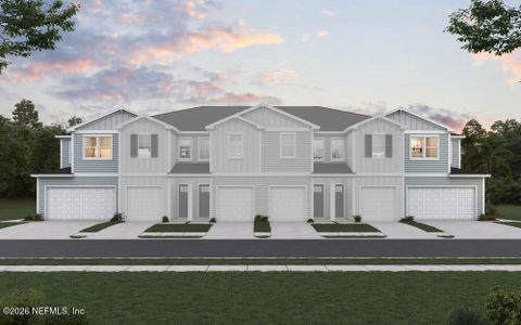 New construction Townhouse house 5417 Bramhill Rd, Jacksonville, FL 32258 - image
