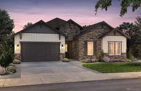 New construction Single-Family house 8654 S Quemoy St, Aurora, CO 80016 plan Ferrara - image