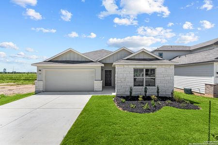 New construction Single-Family house 1113 Water Valley, Seguin, TX 78155 Kingsley- photo 0