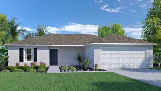 New construction  house 861 Richmond Cir Sw, Palm Bay, FL 32908 plan Indigo - image