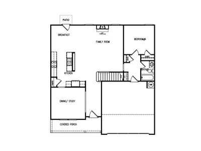 New construction Single-Family house 210 Eryn Ter, Covington, GA 30014 plan The Landon II - image