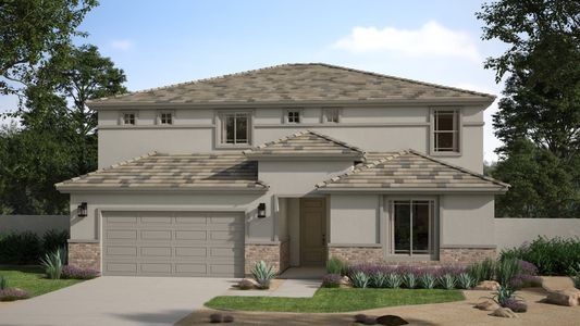 New construction Single-Family house 16837 W. Fetlock Trl, Surprise, AZ 85387 Wrightson- photo 0