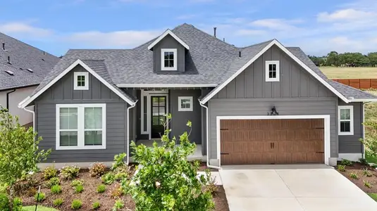 New construction Single-Family house 109 Sandrock Trl, Georgetown, TX 78633 plan Branford - image