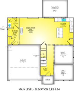 New construction Single-Family house 1980 Castlerock Dr, Sumter, SC 29153 plan Porter II - image 3