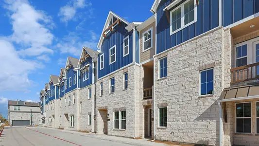 New construction Townhouse house 916 Meadowcrest Dr, Plano, TX 75075 plan Liberty - image