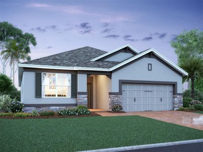 New construction Single-Family house 5190 Prairie Preserve Run, St. Cloud, FL 34772 plan Piedmont - image
