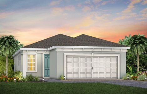 New construction Single-Family house 3574 Bubbles Ct, Melbourne, FL 32940 plan Contour - image