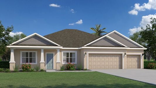 New construction Single-Family house 4253 West Gorge Lane, Beverly Hills, FL 34465 Captiva- photo 0