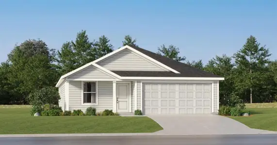 New construction Single-Family house 13216 Eastland Dr, Mustang Ridge, TX 78610 plan Oxford - image