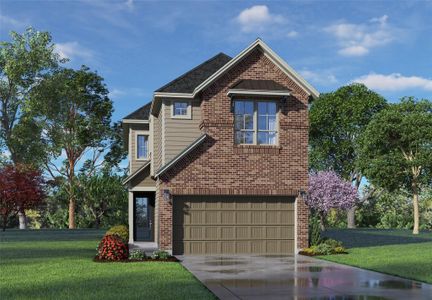 New construction Single-Family house 9447 Garden Gate Dr, Missouri City, TX 77459 plan Chantilly II – Chateau Collection - image