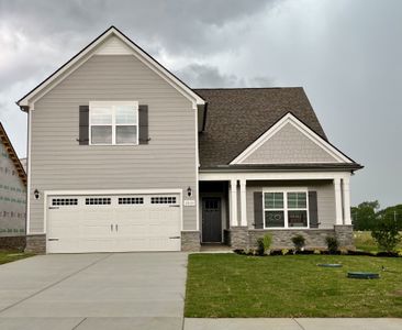 New construction Single-Family house 2633 Unitas Lot 20 E, Murfreesboro, TN 37129 plan 2282 Elevation GHI - image