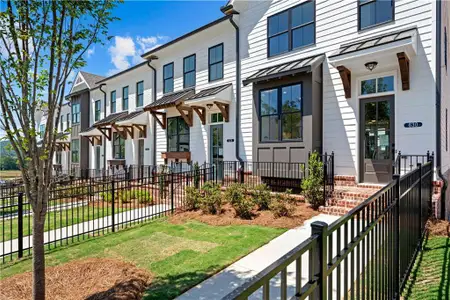 New construction Townhouse house 630 Skytop Dr, Unit 157, Cumming, GA 30040 plan The Garwood - image