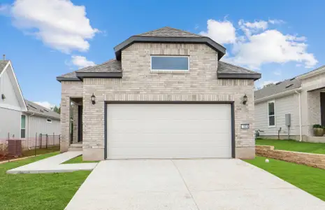 New construction Single-Family house 1010 Martingale St, Georgetown, TX 78633 plan Compass - image