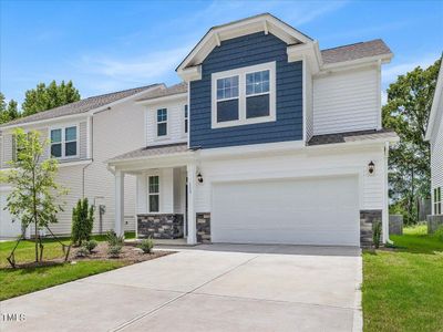 New construction Single-Family house 113 Blackthorn Lane, Angier, NC 27501 Merlot- photo 0