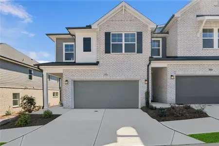 New construction Townhouse house 170 Redbud Rd, Canton, GA 30114 plan The Woodstone III - image