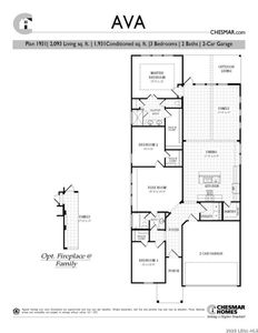 New construction Single-Family house 146 Stream St, Seguin, TX 78155 plan Ava - image 3