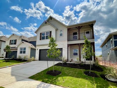 New construction Single-Family house 112 Brislecone Pass, Hutto, TX 78634 Knox- photo 0
