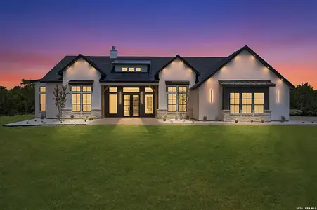 New construction Single-Family house 338 Highland Mdws, Bandera, TX 78003 - image