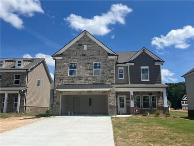 New construction Single-Family house 536 Sageton Court, Lawrenceville, GA 30045 Colburn- photo 0