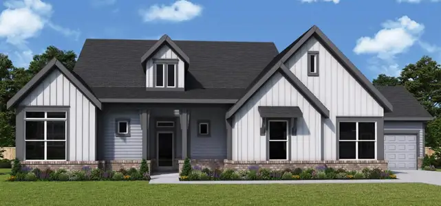 New construction Single-Family house 124 Rees Landing Rd, Spicewood, TX 78669 plan The Norwood - image
