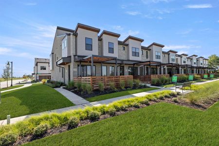 New construction Townhouse house 2001 Aldrich Rd, Celina, TX 75009 plan Hanthorne - image
