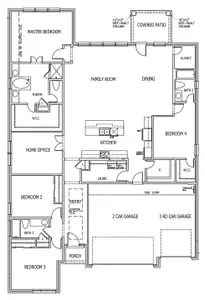 New construction Single-Family house 150 Samuel Blair Pass, Bastrop, TX 78602 Englewood- photo 1 1