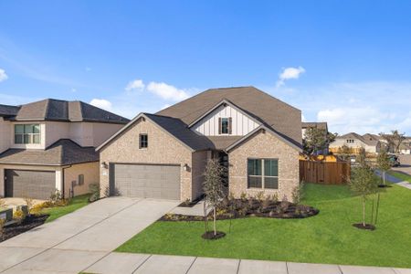 New construction Single-Family house 200 Wild Lily Trl, Georgetown, TX 78628 plan Goodrich - image