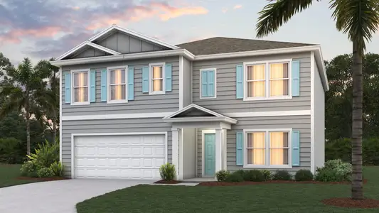 New construction Single-Family house Jacksonville, FL 32234 plan Hayden+ - image