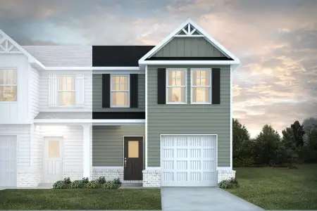 New construction Townhouse house 1328 Roadstead Ln, Spartanburg, SC 29301 plan Jordan - image