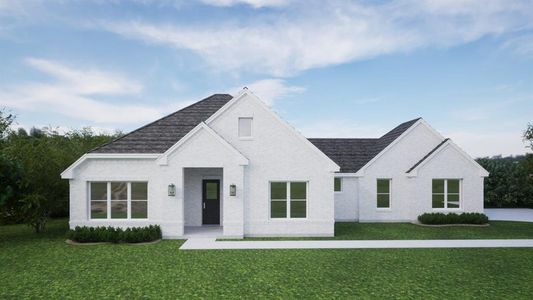 New construction Single-Family house 129 Cattleman Dr, Poolville, TX 76487 - image