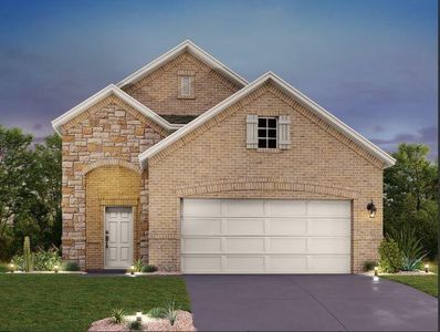 New construction Single-Family house 114 Kiowa Bnd, Liberty Hill, TX 78642 McKinney Homeplan- photo 0