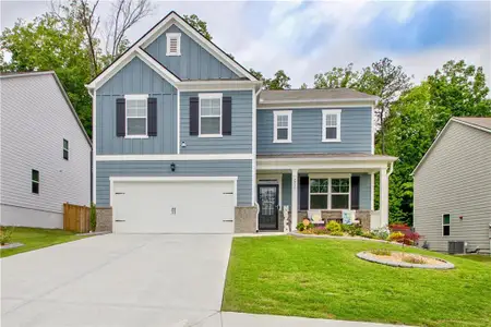 New construction Single-Family house 7730 Demeter Dr, Fairburn, GA 30213 GALEN- photo 0