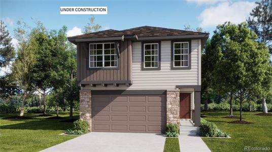 New construction Single-Family house 8898 Blue Feather Lp, Colorado Springs, CO 80908 plan Juniper - image