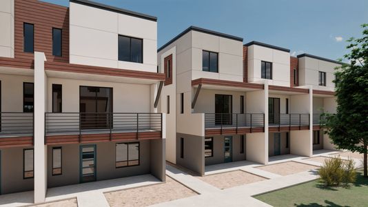 New construction Townhouse house 98 W Dobbins Rd, Phoenix, AZ 85041 plan Crystal - image