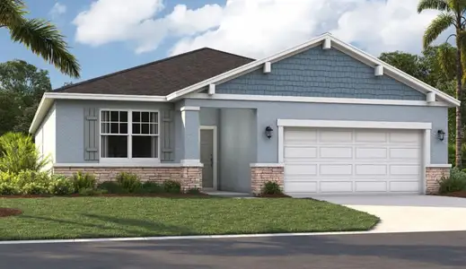 New construction Single-Family house 3569 Dahlia Dr, Lake Hamilton, FL 33851 Seaton - photo 0