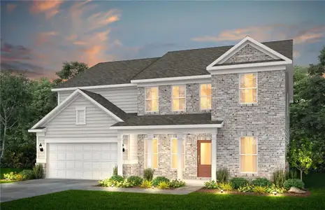 New construction Single-Family house 2223 Farris Ct, Dacula, GA 30019 plan Frazier - image