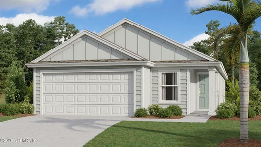 New construction Single-Family house 29 Divot Pl, Bunnell, FL 32110 plan Berkeley+ - image
