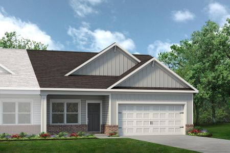New construction Duplex house 496 Mission Rd, Cartersville, GA 30120 plan The Peachtree - image