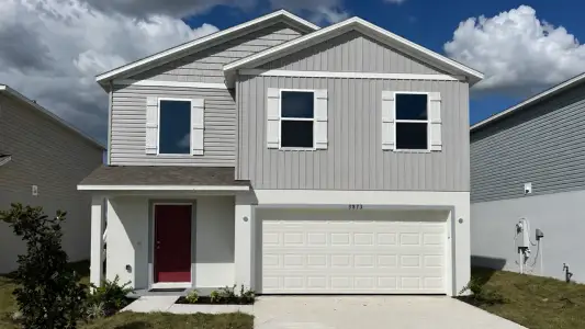 New construction Single-Family house 3873 Bluethread Wy, Poinciana, FL 34759 plan The Carnation - image