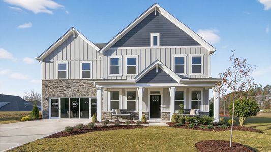 New construction Single-Family house Clayton, NC 27520 plan Norman - image