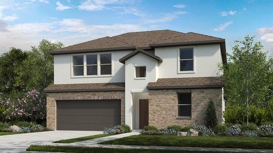 New construction Single-Family house 1002 Ricky Ct, Hutto, TX 78634 Lavaca- photo 0