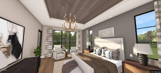 New construction Single-Family house 6804 Brixley Cir, Raleigh, NC 27614 plan Monterrey Bay - image 11