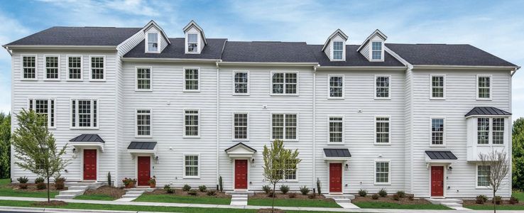 New construction Townhouse house 2005 Pitchfork Ln, Durham, NC 27713 Mozart- photo 0