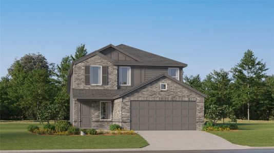 New construction Single-Family house 13531 Bay Springs Dr, Conroe, TX 77303 plan Morrow - image