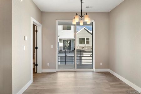 New construction Townhouse house 888 S Valentia St, Unit 102, Bldg 20, Denver, CO 80247 C plan- photo 27 27