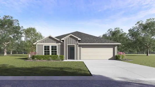 New construction Single-Family house 305 Doss Dr, Rockdale, TX 76567 plan Texas Cali - image