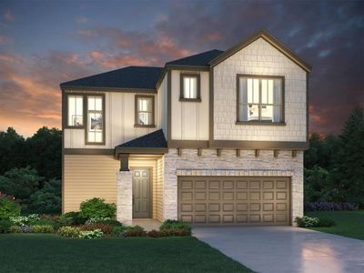 New construction Single-Family house 3012 Valley Peak Drive, Houston, TX 77063 The Retreat (2038)- photo 0