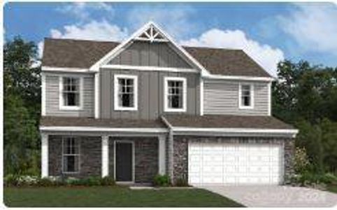 New construction Single-Family house 677 Kitfox Drive Nw, Concord, NC 28027 Draper II - Smart Series Single Family- photo 0